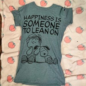 Happiness Charlie brown shirt small